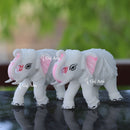 Korean Marble  Elephant Statue | 4 Inch