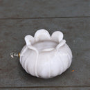 Marble Flower Bowl 12”