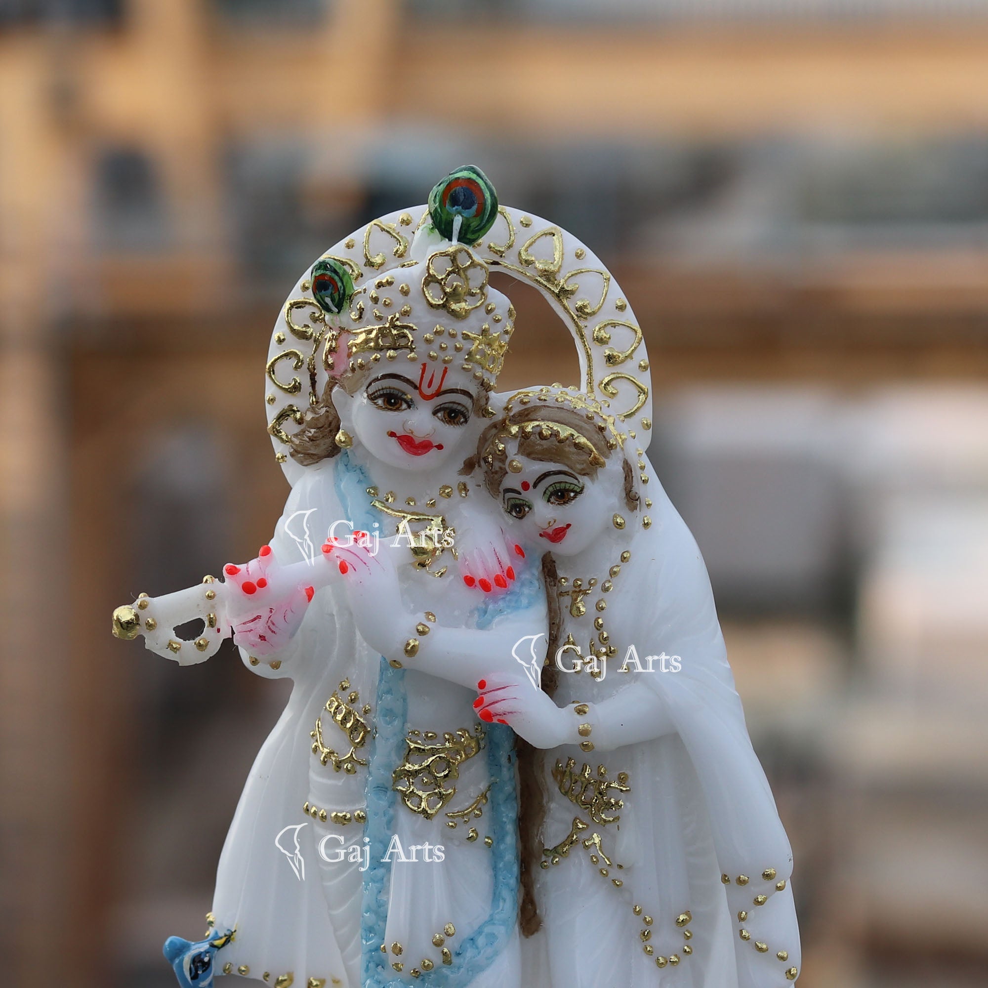 Divine Radha Krishna Idol | 7 Inch