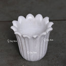 Marble Flower Bowl 7"