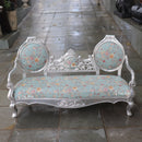 5 Seater Silver  Sofa Set