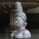 Silver Art Lady statue |18 Inch