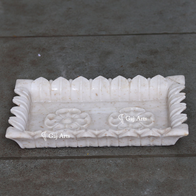 Marble Flower Bowl 15”