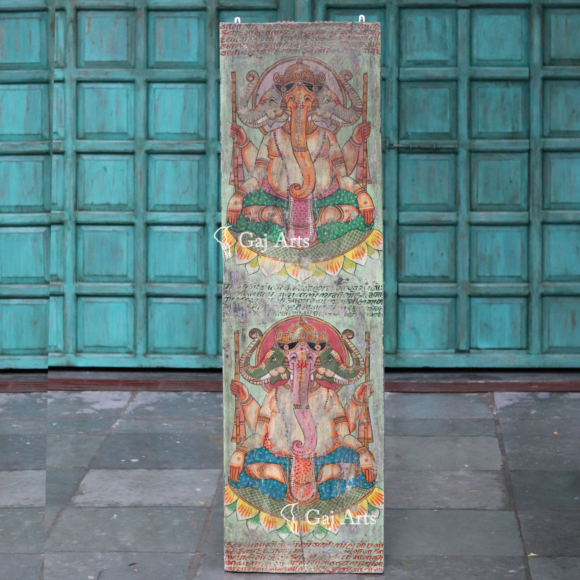 Handcrafted Wooden Wall Panel | 72 Inch