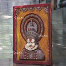 Antique Finish Kathakali Wall Panel | 48 Inch
