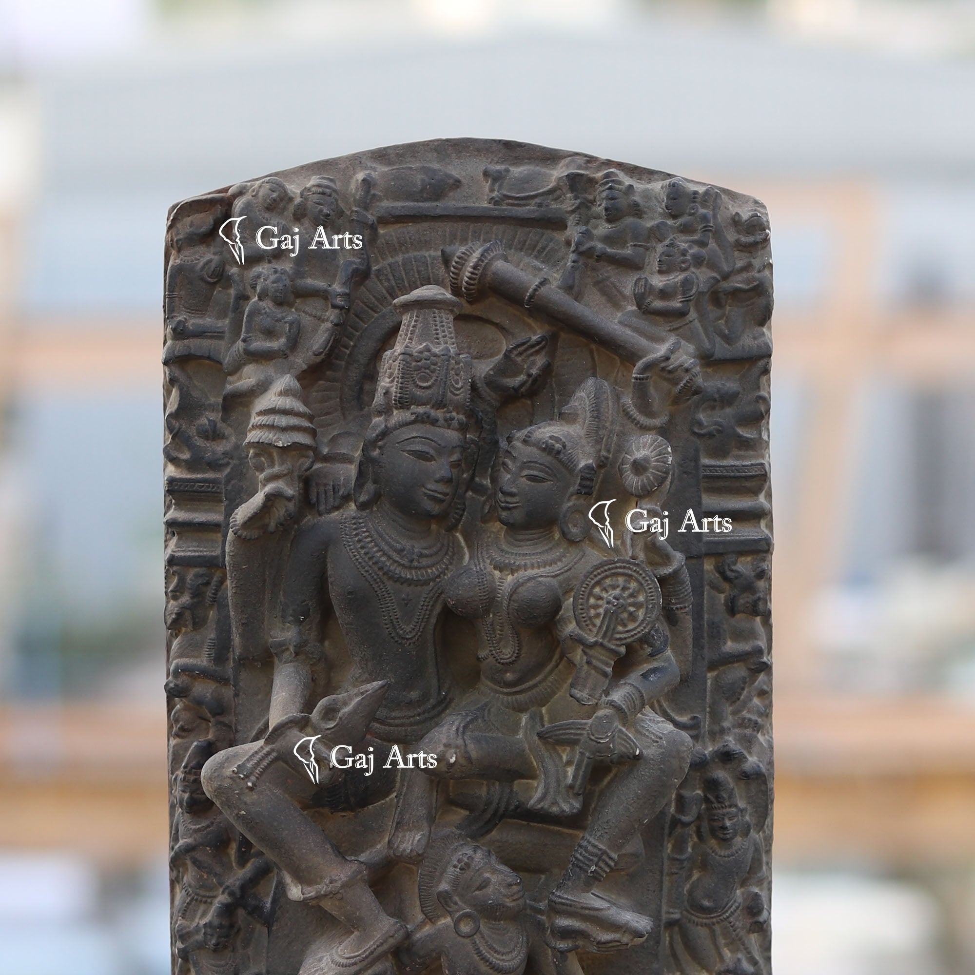 Natural  Quartz Lakshmi Narayan  Murti | 12 Inch