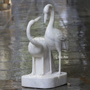 White Marble Swan| 36 Inch