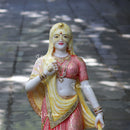 White Makrana Marble Bani Thani Statue | 36 Inch