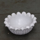 Marble Flower Bowl 12"