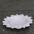 Marble Flower Bowl 9"