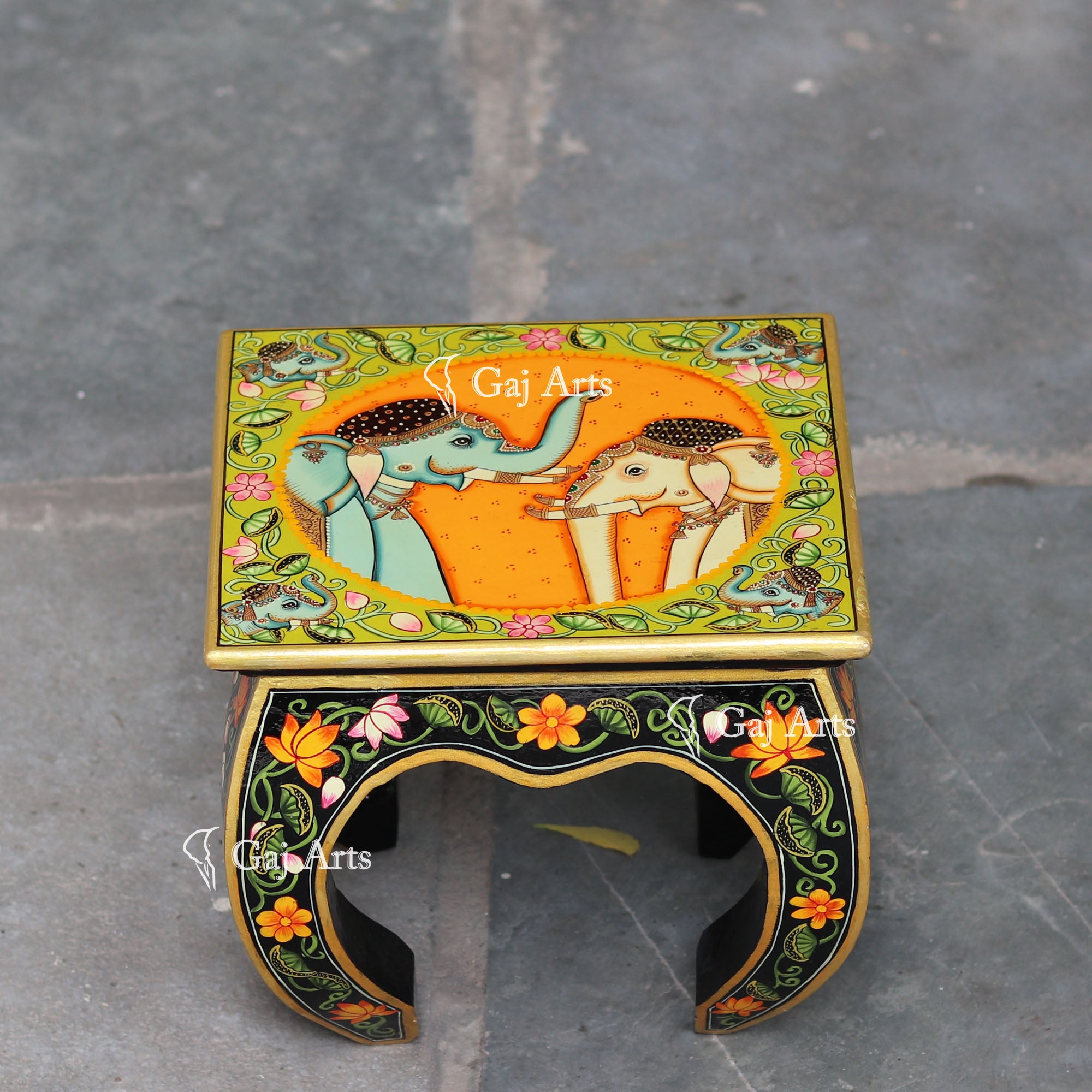 Wooden Chowki 10"