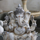 Korean Marble Ganesh Idol | 24 Inch