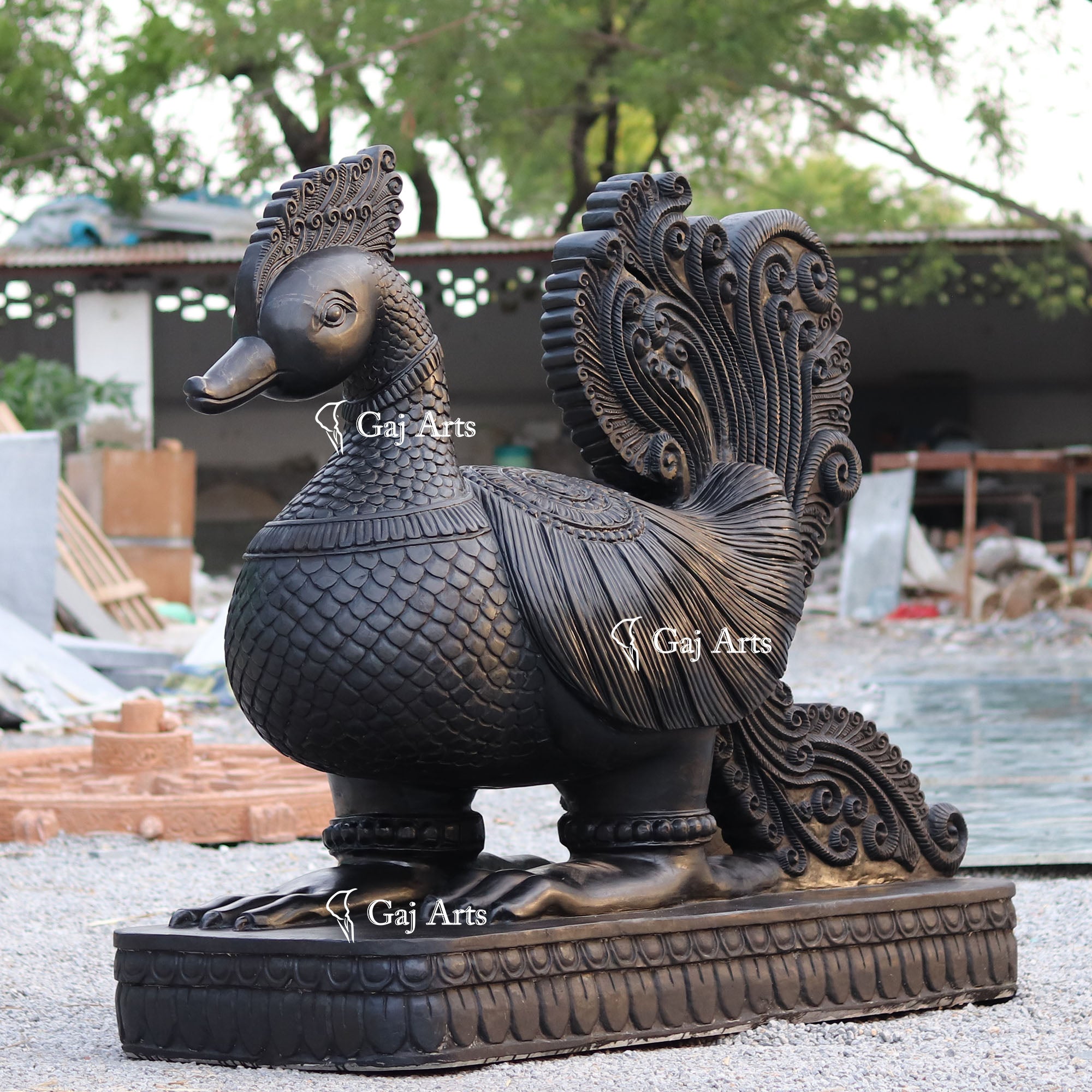 Black Marble Annapakshi  | 60 Inch