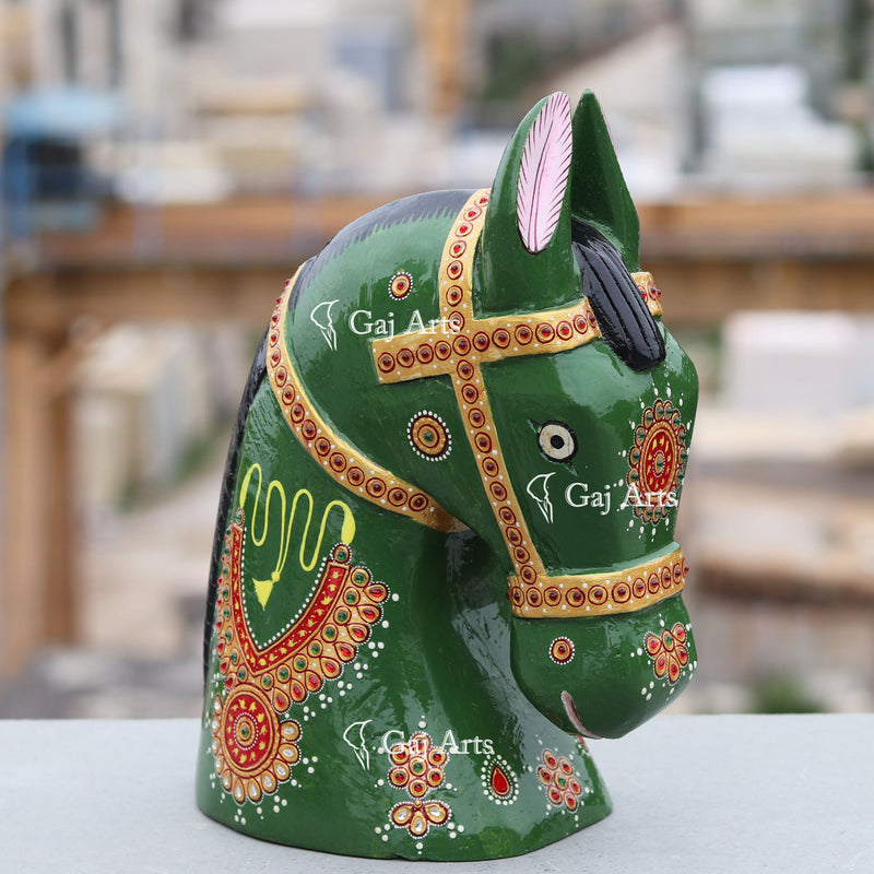 Wooden Horse 10"