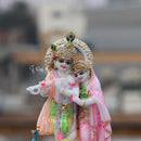 Flute Harmony Radha Krishna Idol | 7 Inch