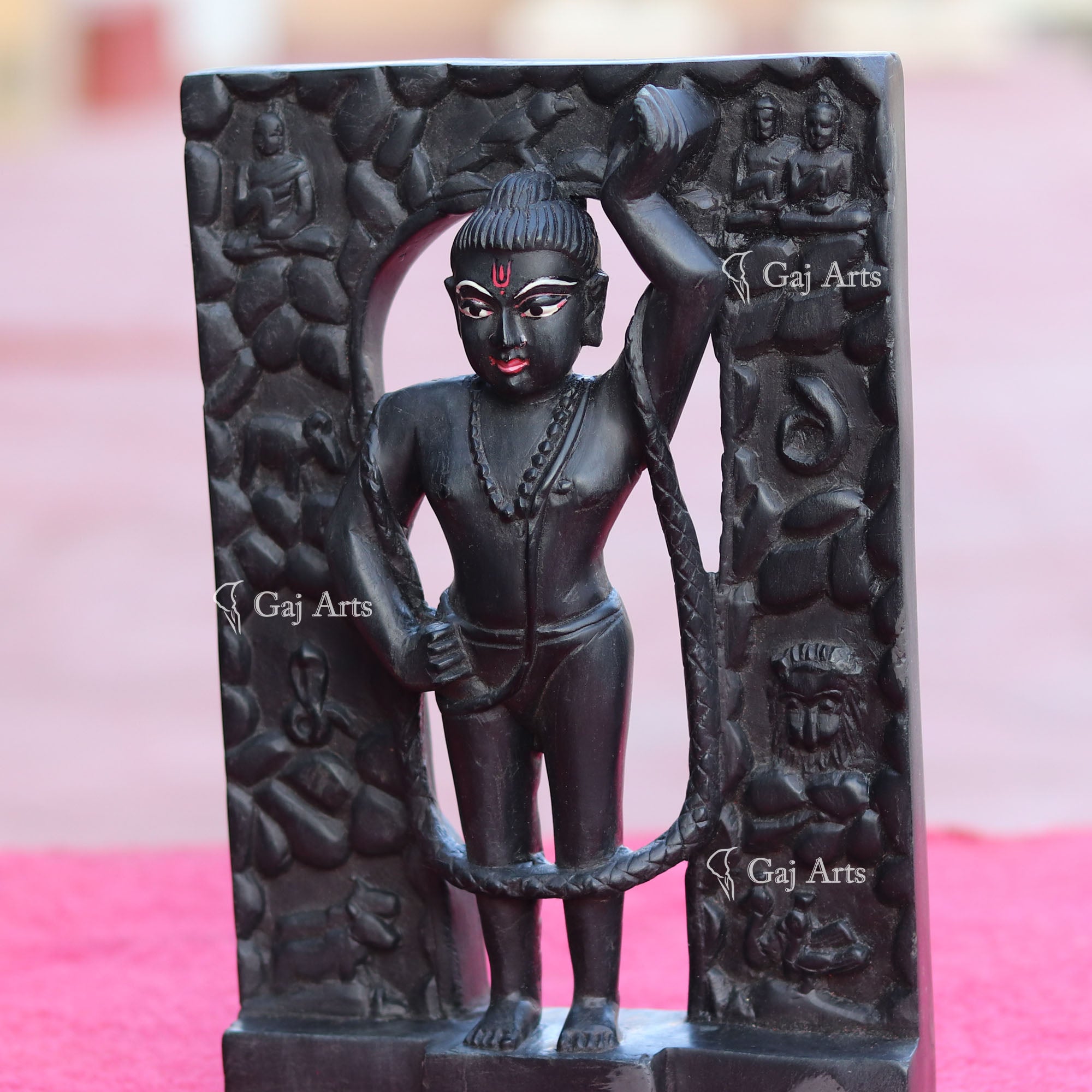 Marble Shreenath Ji Idol | 9 Inch