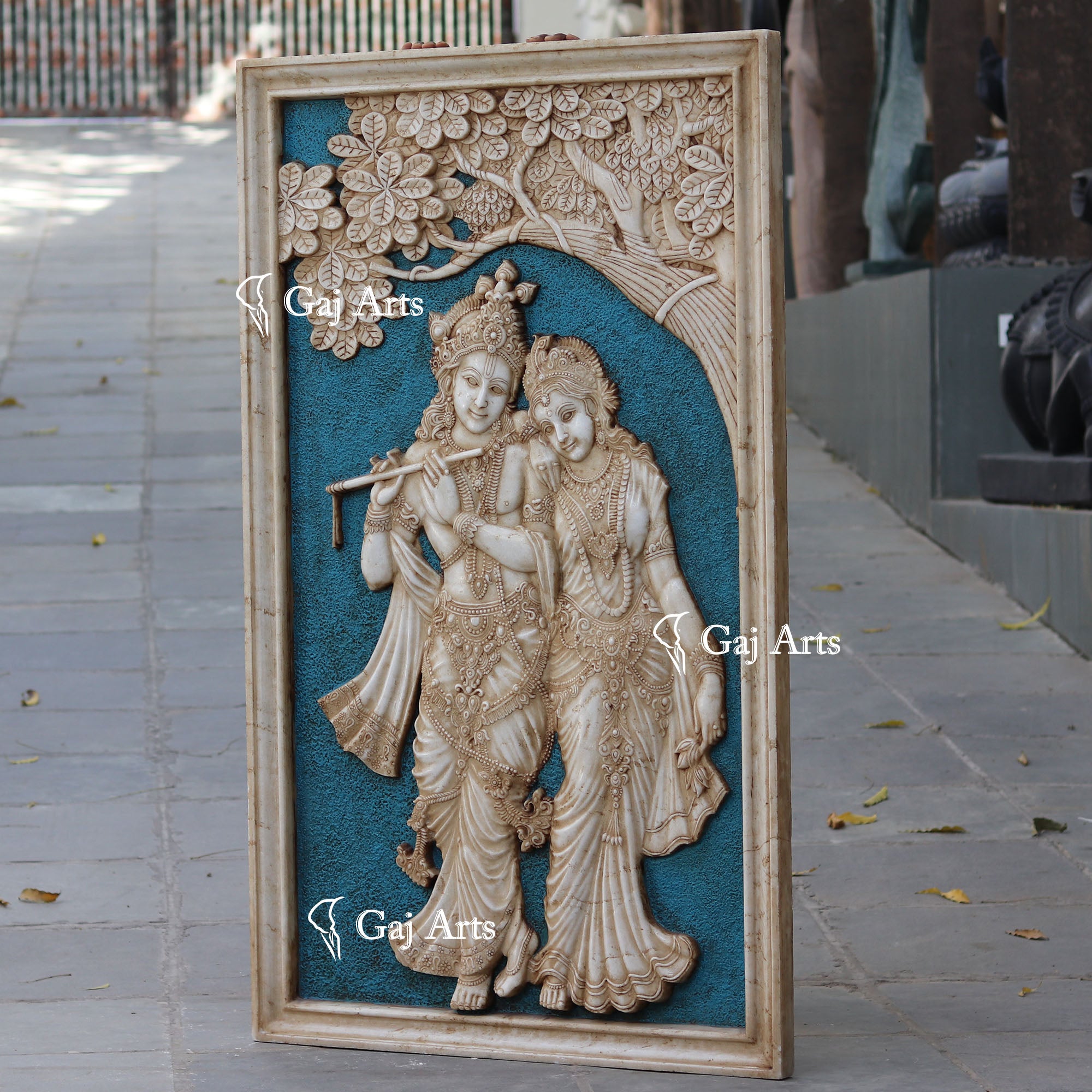 Raddha Krishna Wall Panel 60"