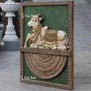 White Marble Nandi Wall Panel | 57 Inch