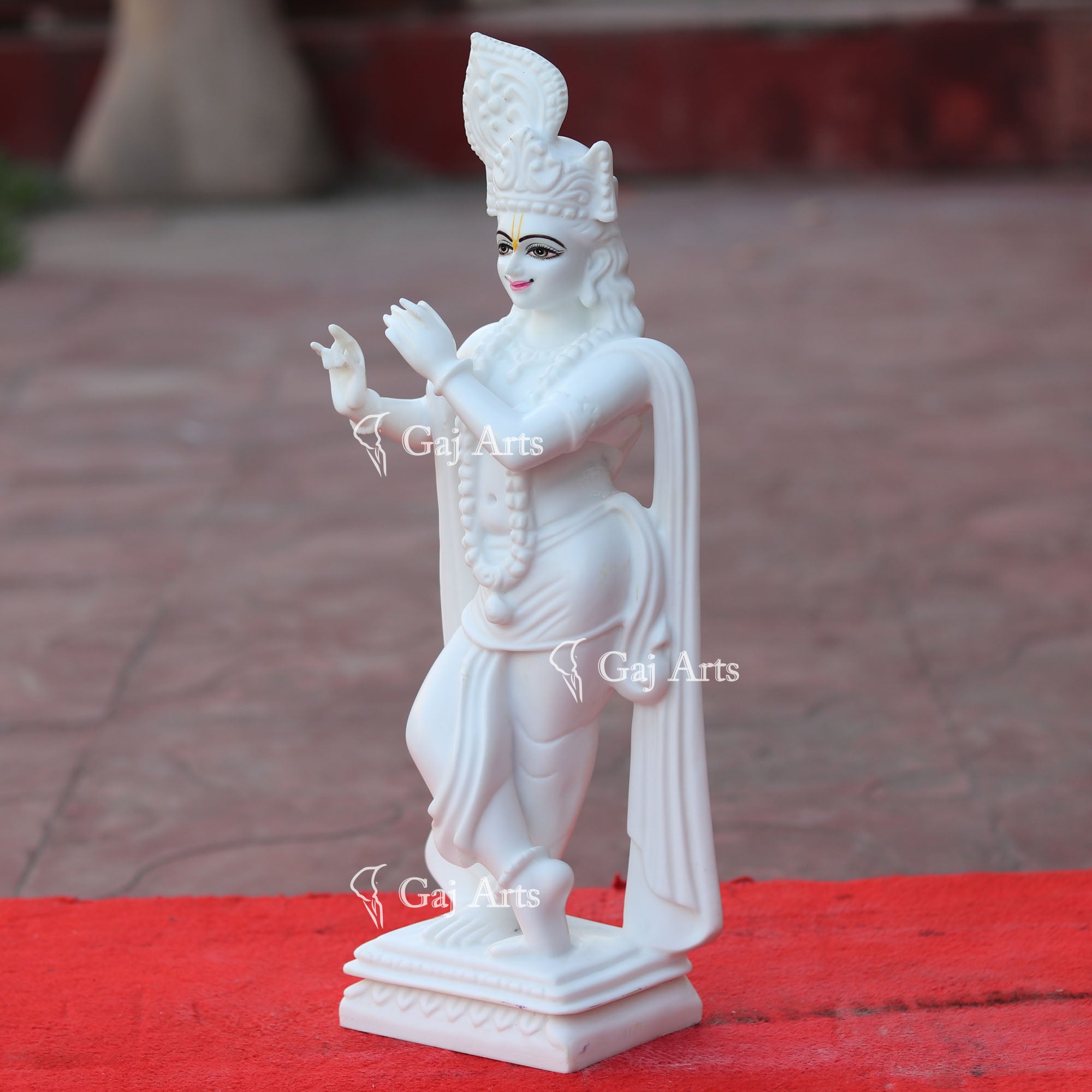 Marble  Krishna Idol | 18 Inch