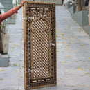 White Marble Jali Wall Panel | 72 Inch