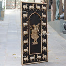 White Marble Shreenath Ji Wall Panel | 72 Inch