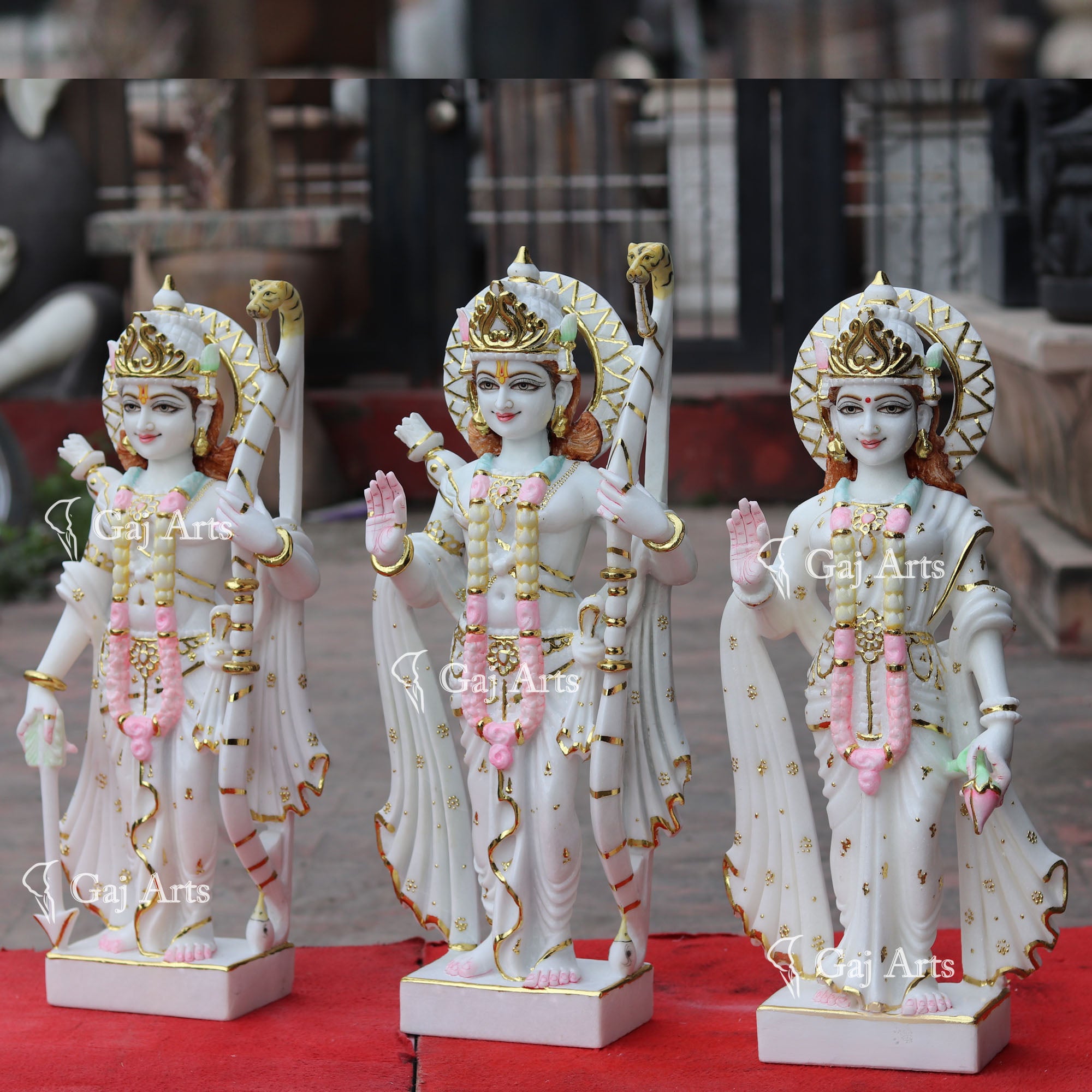 Marble Ram Jodi Idol | 24 Inch