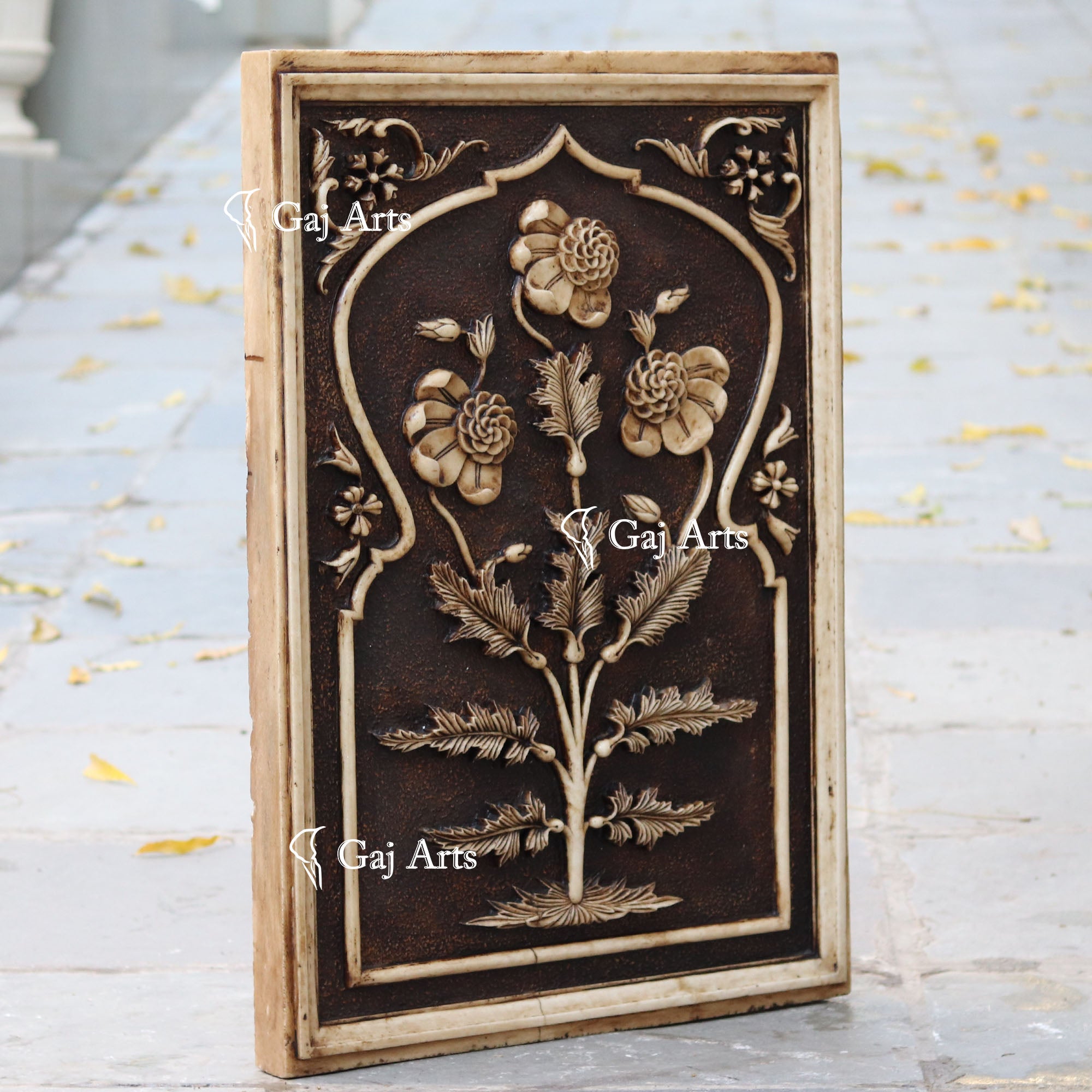 White Marble Decorative Panel | 36 Inch