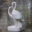 White Marble Swan| 36 Inch