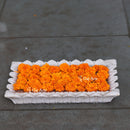 Marble Flower Bowl 15”