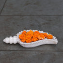 Marble Flower Bowl 12”