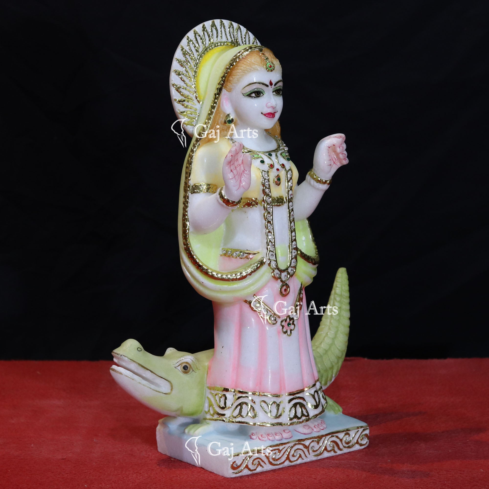 Marble Khodiyar Maa Idol | 15 Inch