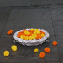 Marble Flower Bowl 15”