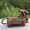 Bastar Dhokra Art Nandi 8"