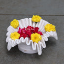 Marble Flower Bowl 12"