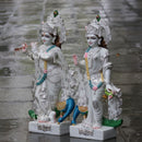 Korean Marble  Radha Krishna Idol | 30 Inch