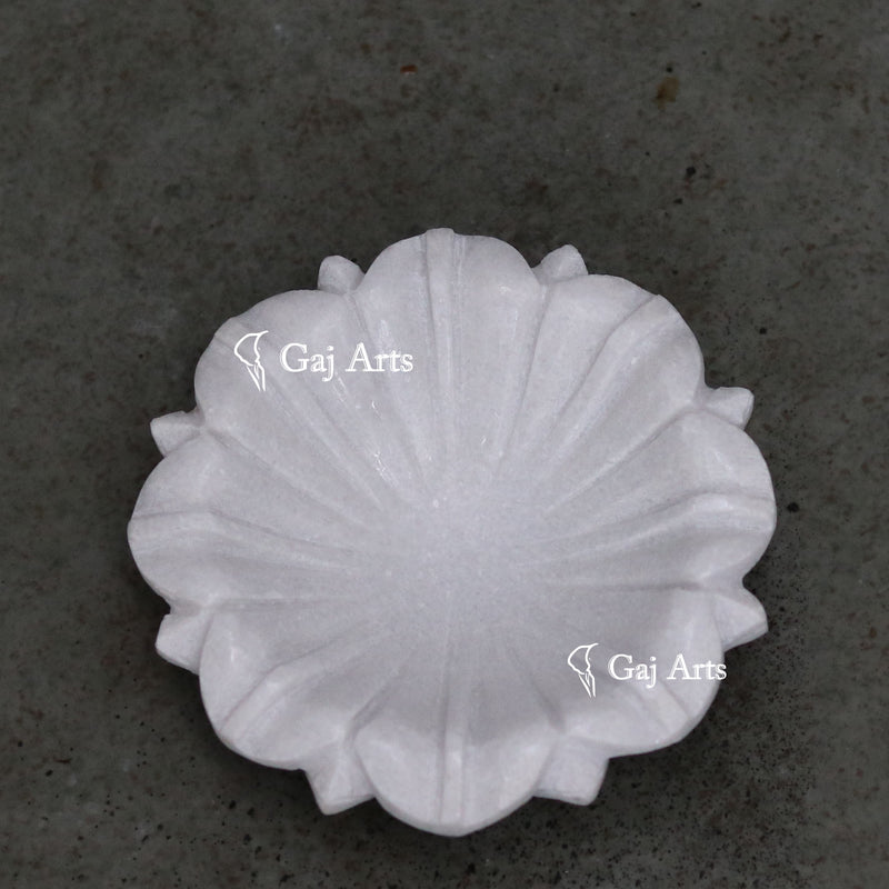 Marble Flower Bowl 5"