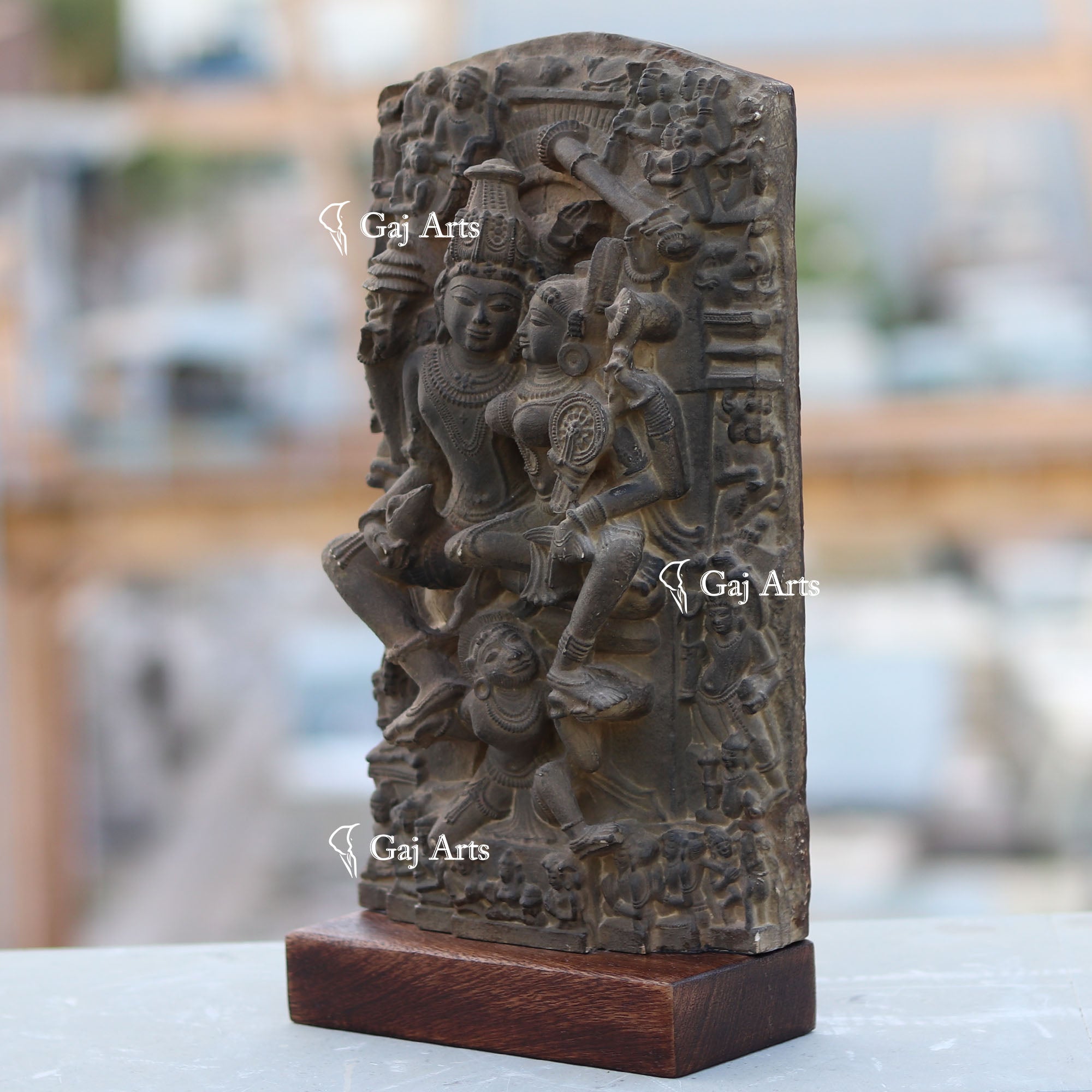 Natural  Quartz Lakshmi Narayan  Murti | 12 Inch