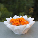 Marble Flower Bowl 7”