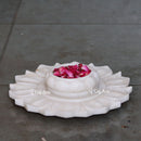Marble Flower Bowl 15”