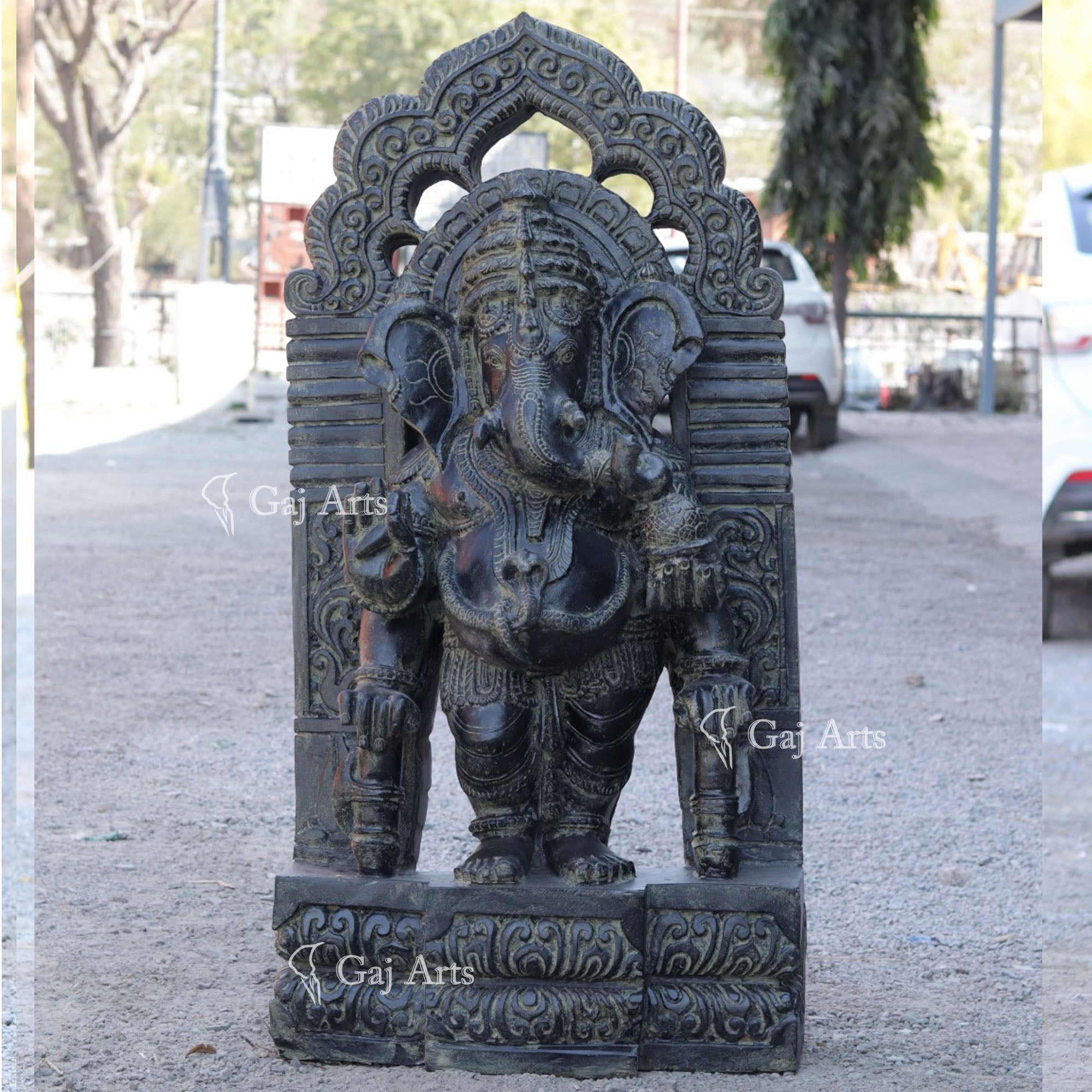 Sandstone Ganesh Statue | 42 Inch