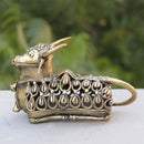 Bastar Dhokra Art Nandi 7"