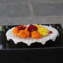 Marble Flower Bowl 12”