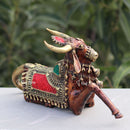Bastar Dhokra Art Nandi 12"