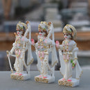 Marble Ethiopia Ram Jodi Idol | 7 Inch