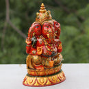 Wooden Ganpati 9"