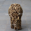 Marble Elephant Statue | 30 Inch
