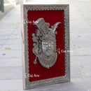 Wooden with Metal Shreenath Ji Wall Panel | 30 Inch