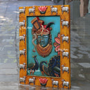Wooden Shreenath Ji Wall Panel | 48 Inch