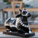 Black Marble Nandi Idol | 15 Inch