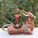 Bastar Dhokra Art Krishna Riding 9"